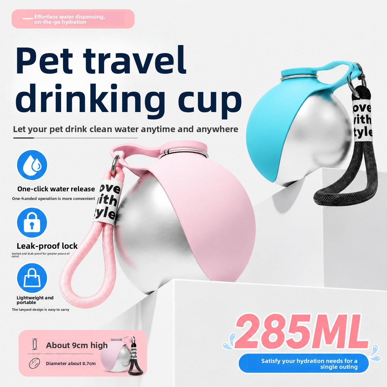 Pet water bottle